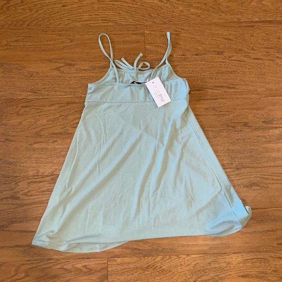 Sage Green Sun Dress - Picture 4 of 5